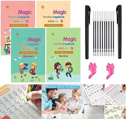 WRITING MAGIC BOOK FOR KIDS (REUSABLE)